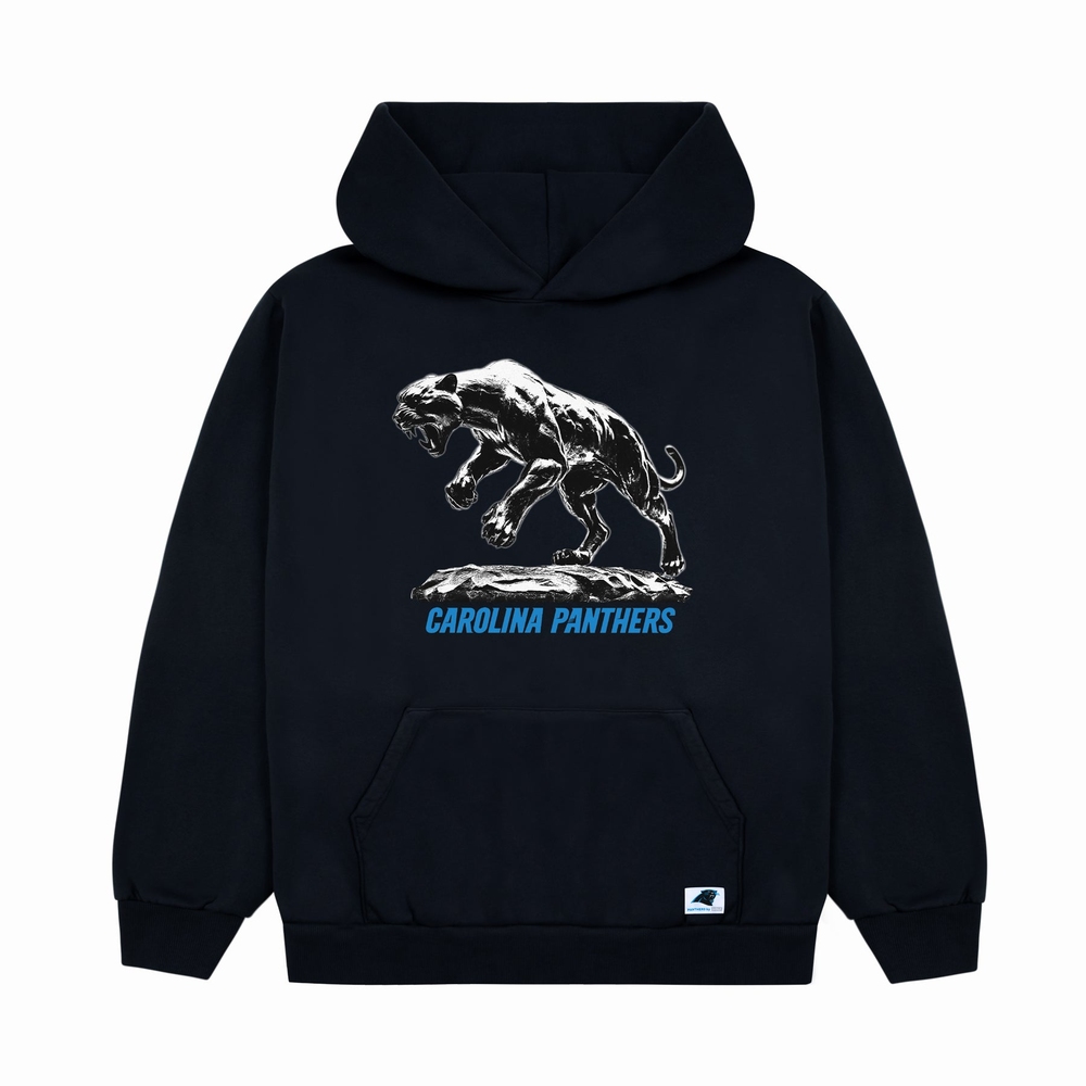 PANTHERS CUTOUT HOODIE Stretch Limo