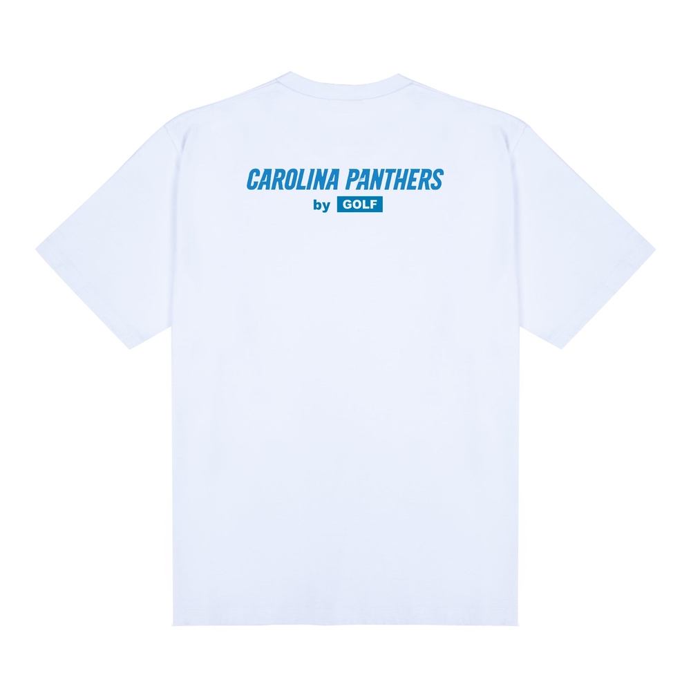 PANTHERS CUTOUT TEE Bright White