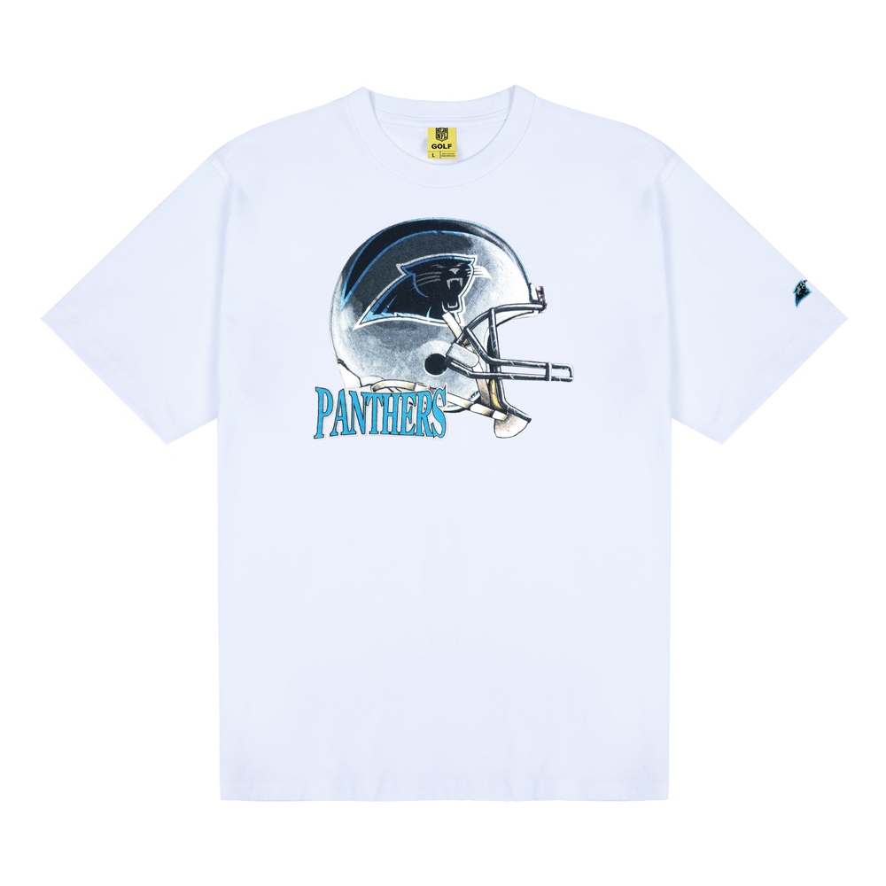 PANTHERS HELMET TEE Bright White