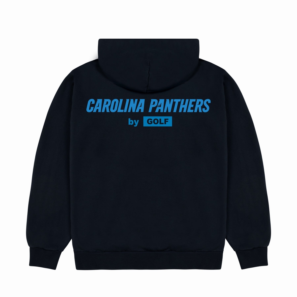 PANTHERS CUTOUT HOODIE Stretch Limo