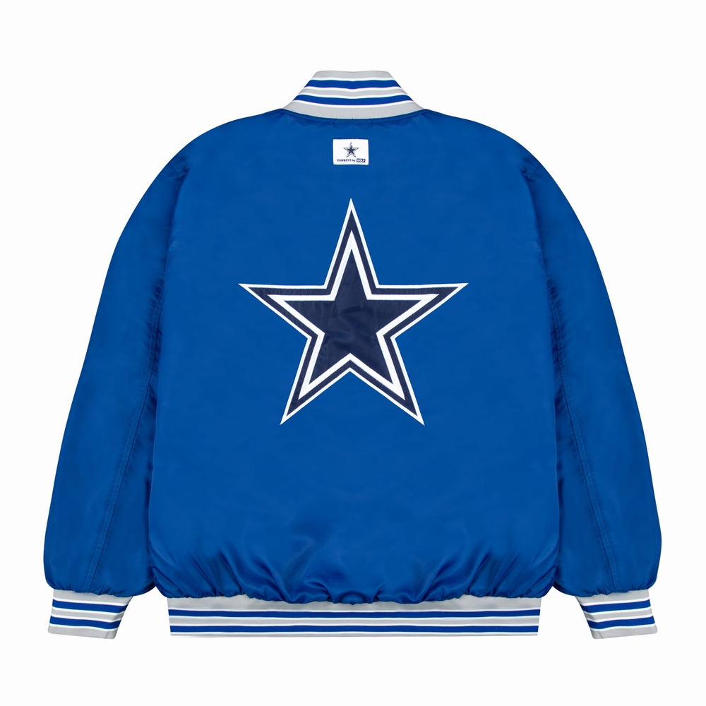 COWBOYS SATIN BOMBER JACKET Surf the Web