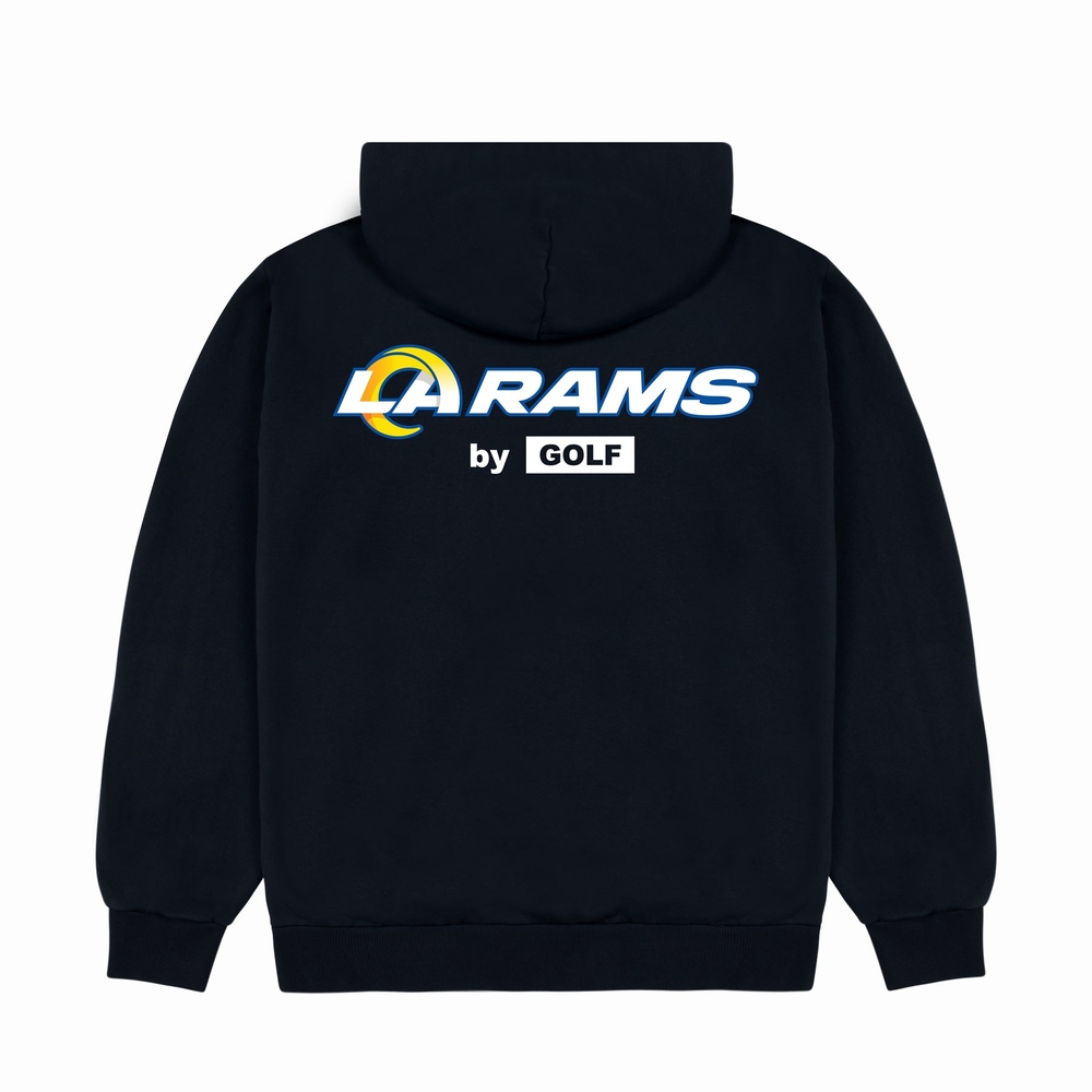 RAMS CUTOUT HOODIE Stretch Limo