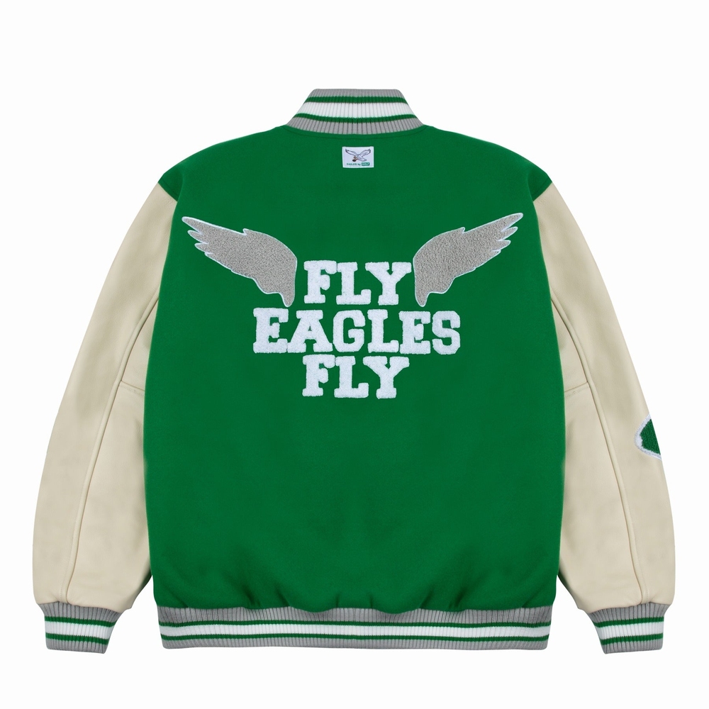 EAGLES LETTERMAN JACKET Amazon