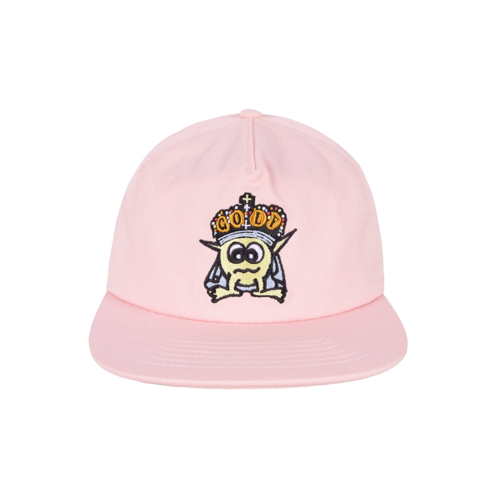 CRITTER KING 5 PANEL SNAPBACK Almond Blossom