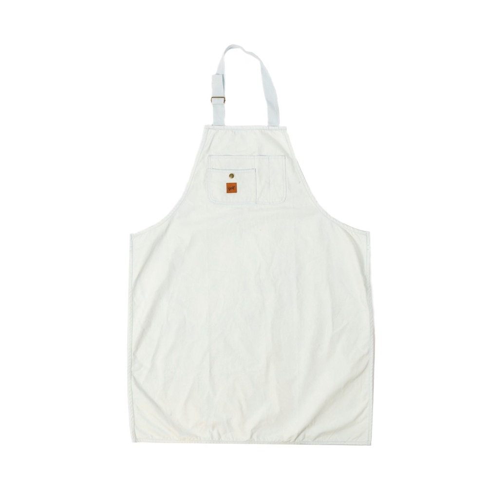 WASHED CANVAS APRON Starlight Blue