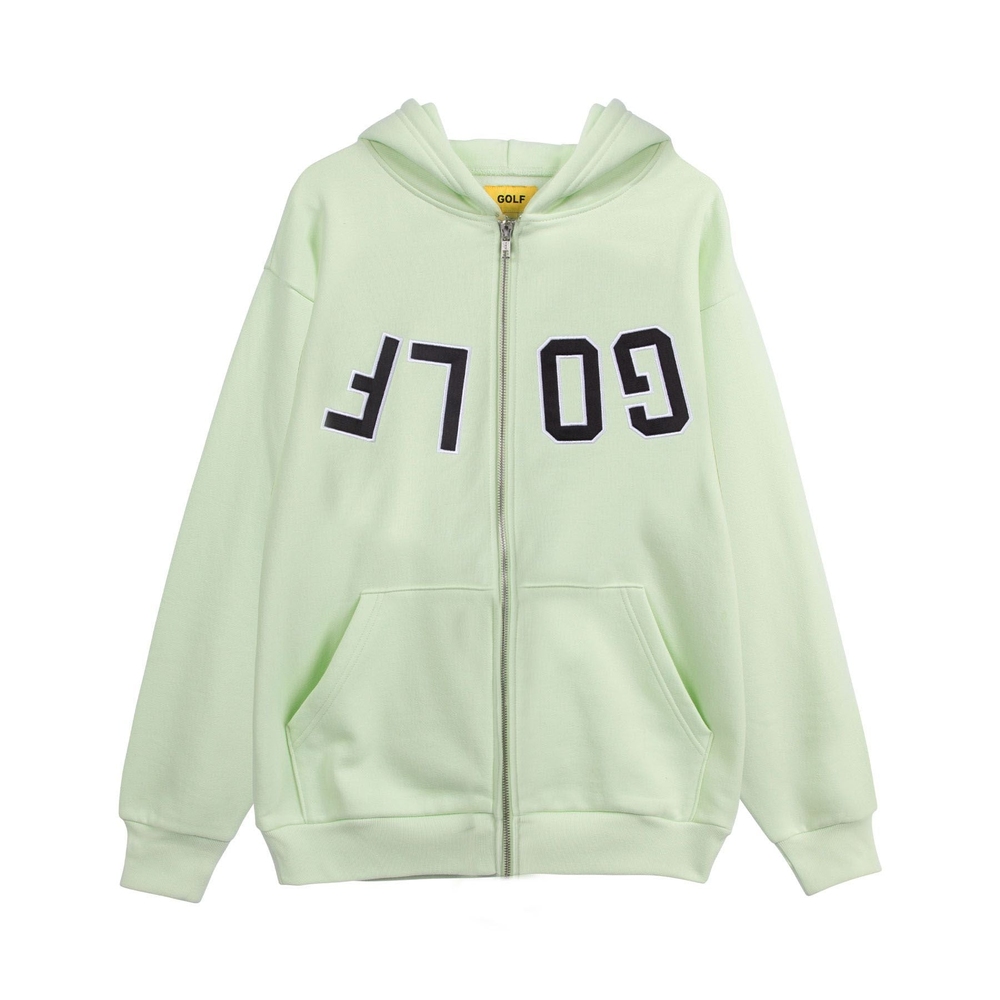 COLLEGE ZIP HOODIE Seafoam Green