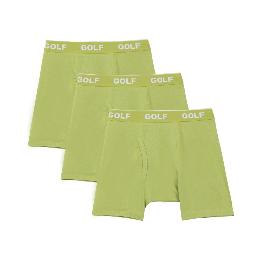 LOGO BOXER BRIEFS 3PK Sage