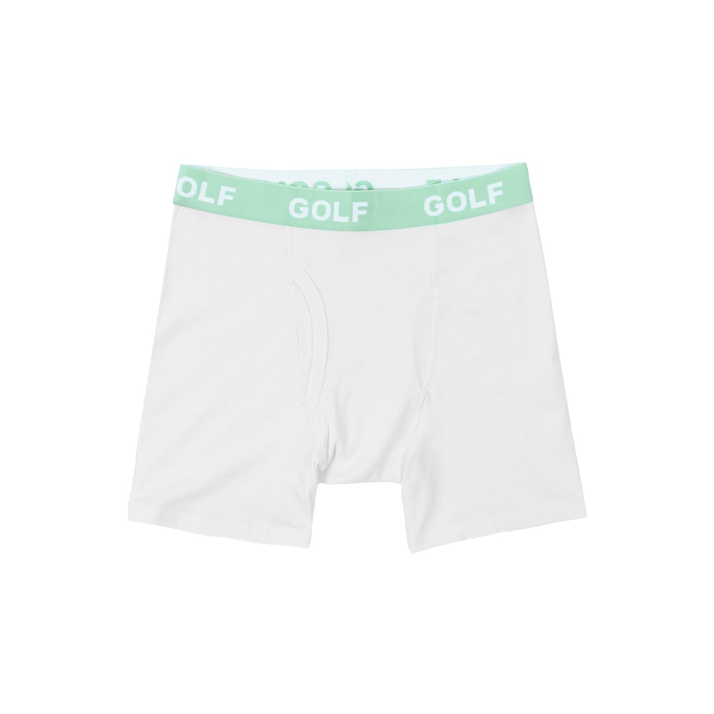 LOGO BOXER BRIEFS 3PK White/Mint