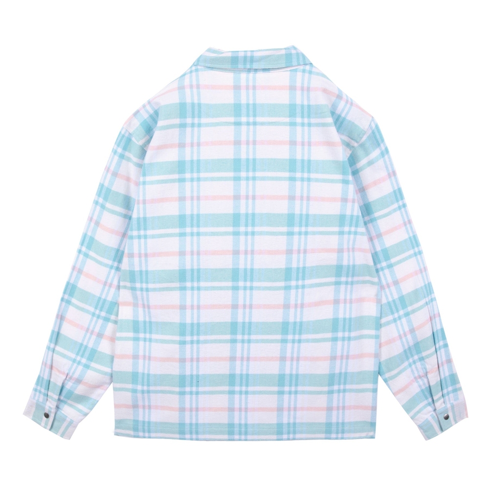 FLANNEL ZIP SHIRT Starlight Blue