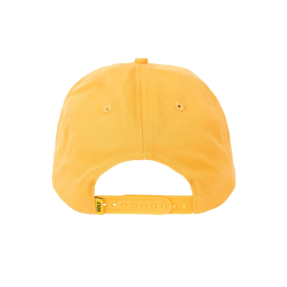 CRITTER KING 5 PANEL SNAPBACK Kumquat