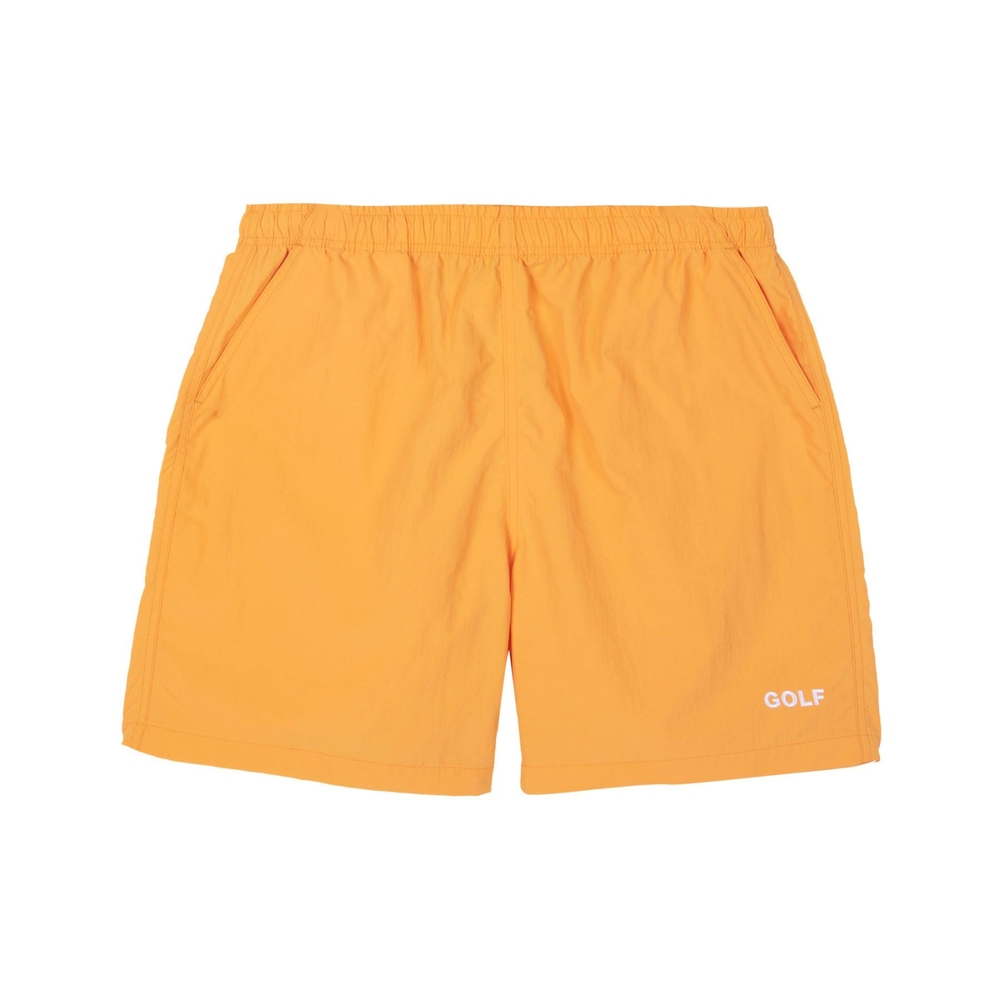 LOGO SWIM TRUNKS Kumquat