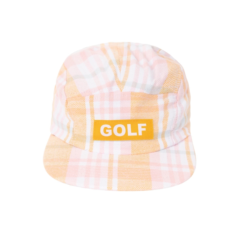 FLANNEL CAMP HAT Kumquat