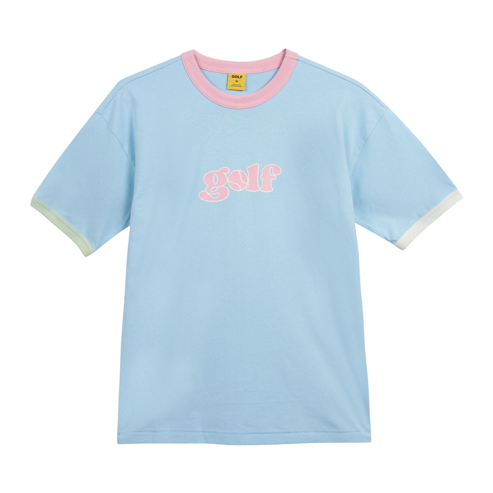 MATCH POINT RINGER TEE Light Blue