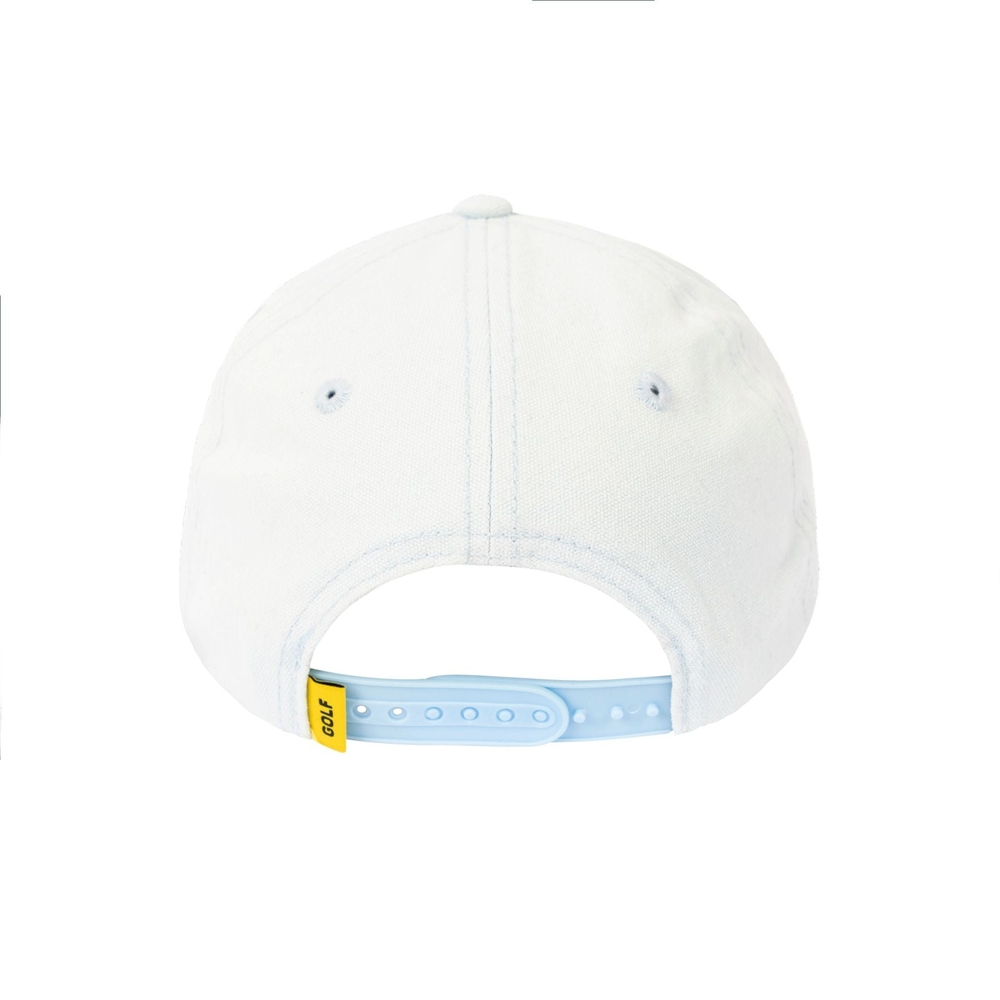 WASHED CANVAS 6 PANEL SNAPBACK Starlight Blue