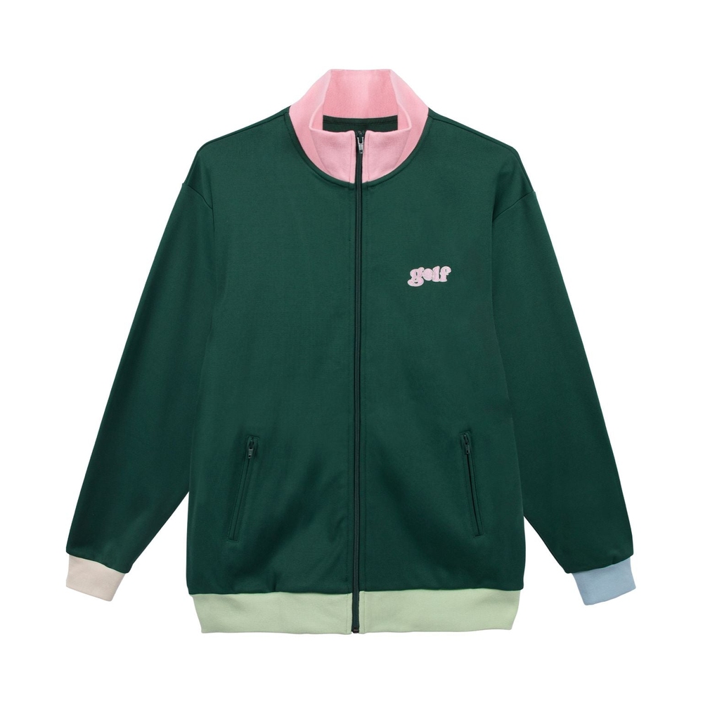 MATCH POINT TRACK JACKET Greener Pastures Combo