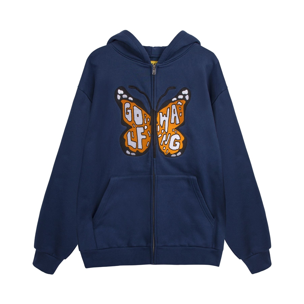 BUTTERFLY HOODIE Insignia Blue