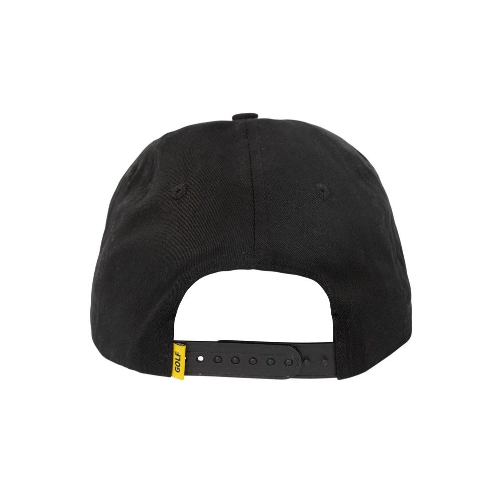 CRUSH 5 PANEL SNAPBACK Black