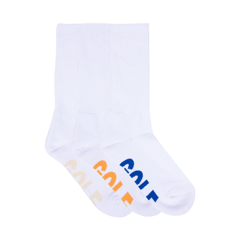 ARCHES SOCKS 3PK White/KIE