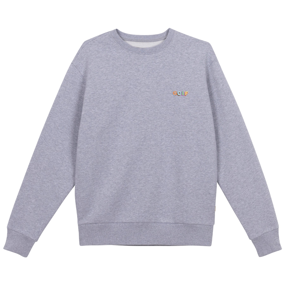 MULTI 3D LOGO CREWNECK Sport Grey