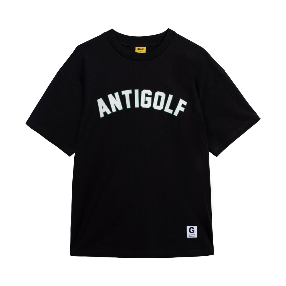 ANTIGOLF HEAVYWEIGHT TEE Black