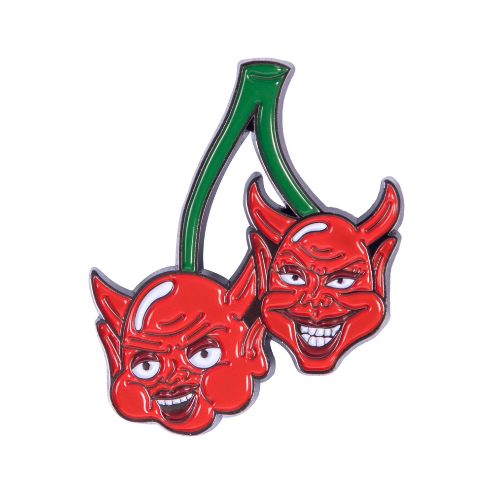 DEVIL CHERRY PIN High Risk Red