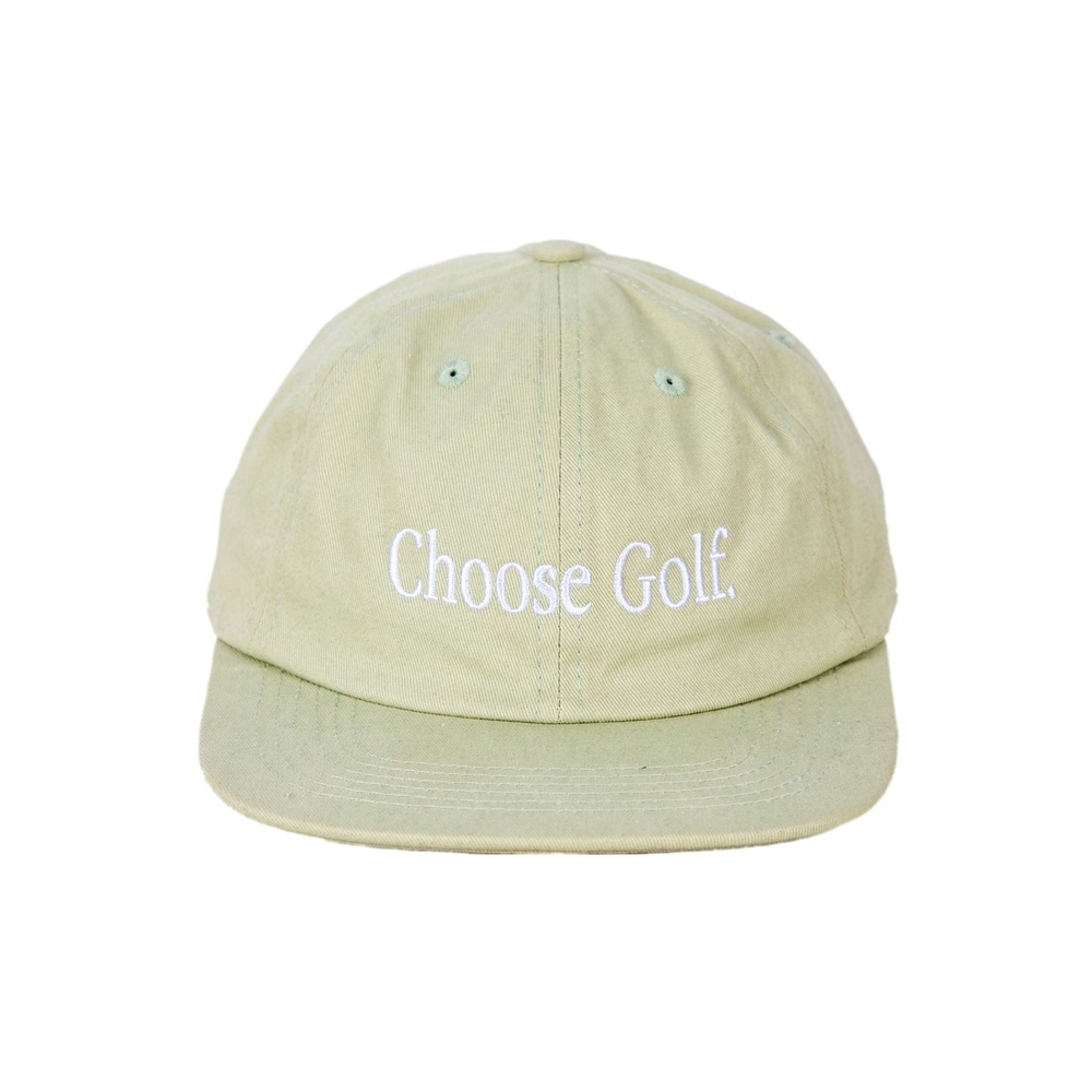 CHOOSE GOLF 6 PANEL SNAPBACK Seafoam Green