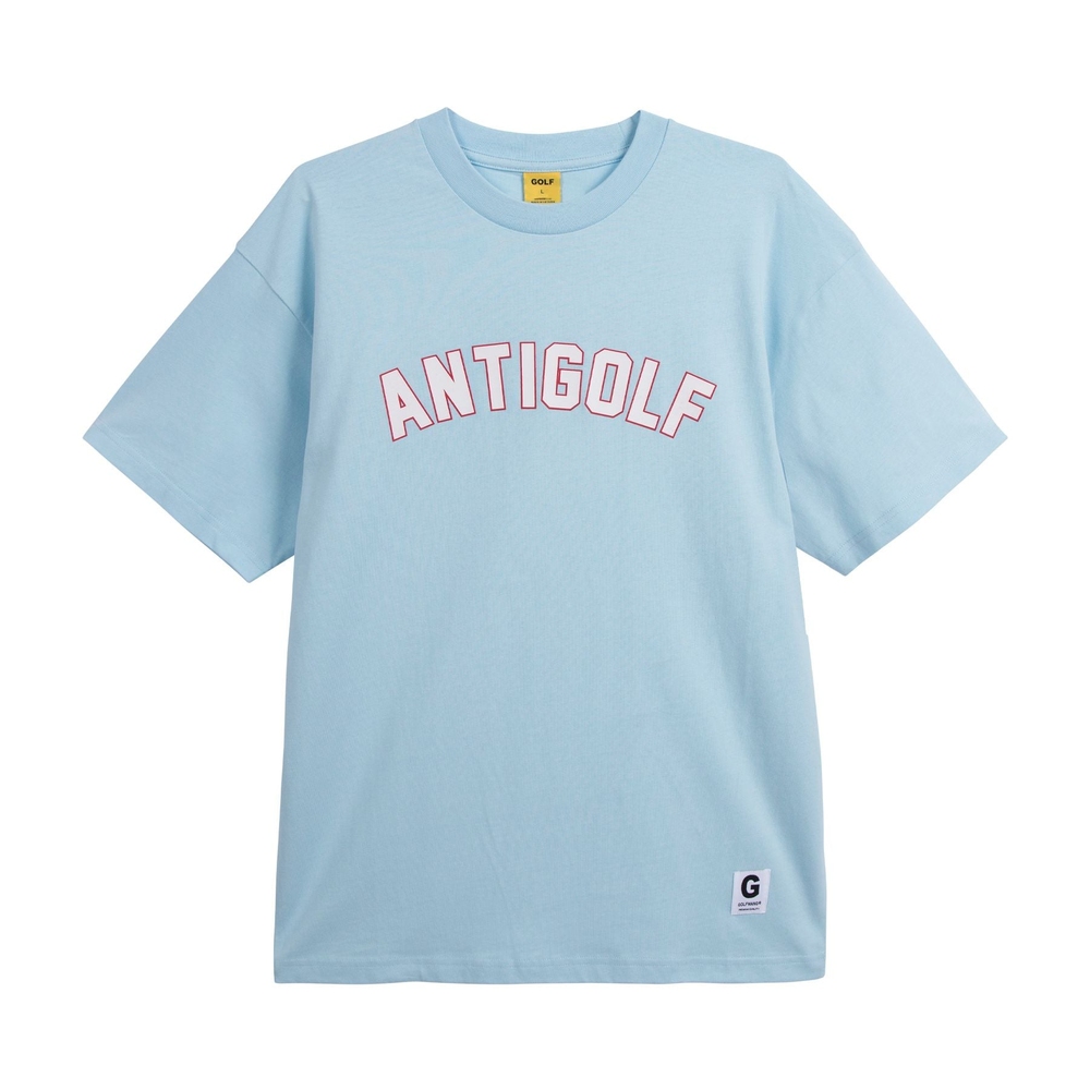 ANTIGOLF HEAVYWEIGHT TEE Light Blue