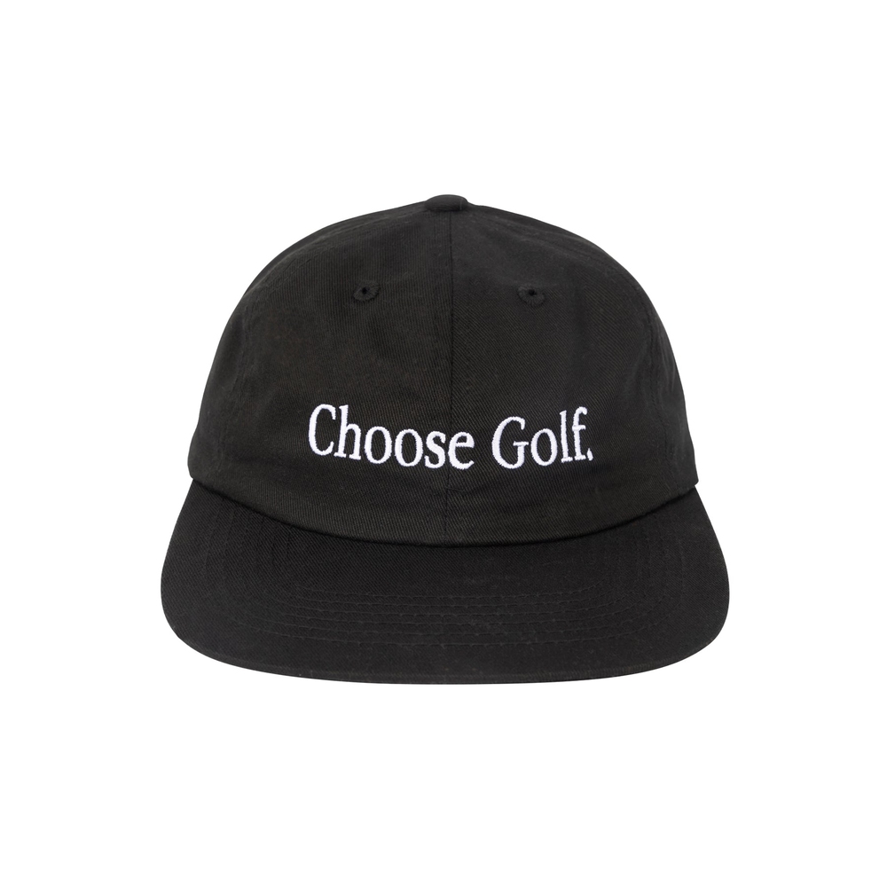 CHOOSE GOLF 6 PANEL SNAPBACK Black