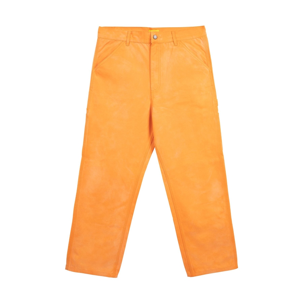 WASHED CANVAS CARPENTER PANT Kumquat