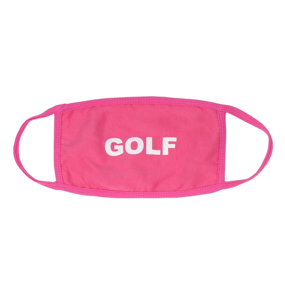 GOLF FACE MASK 3PK Pink/Navy/Green