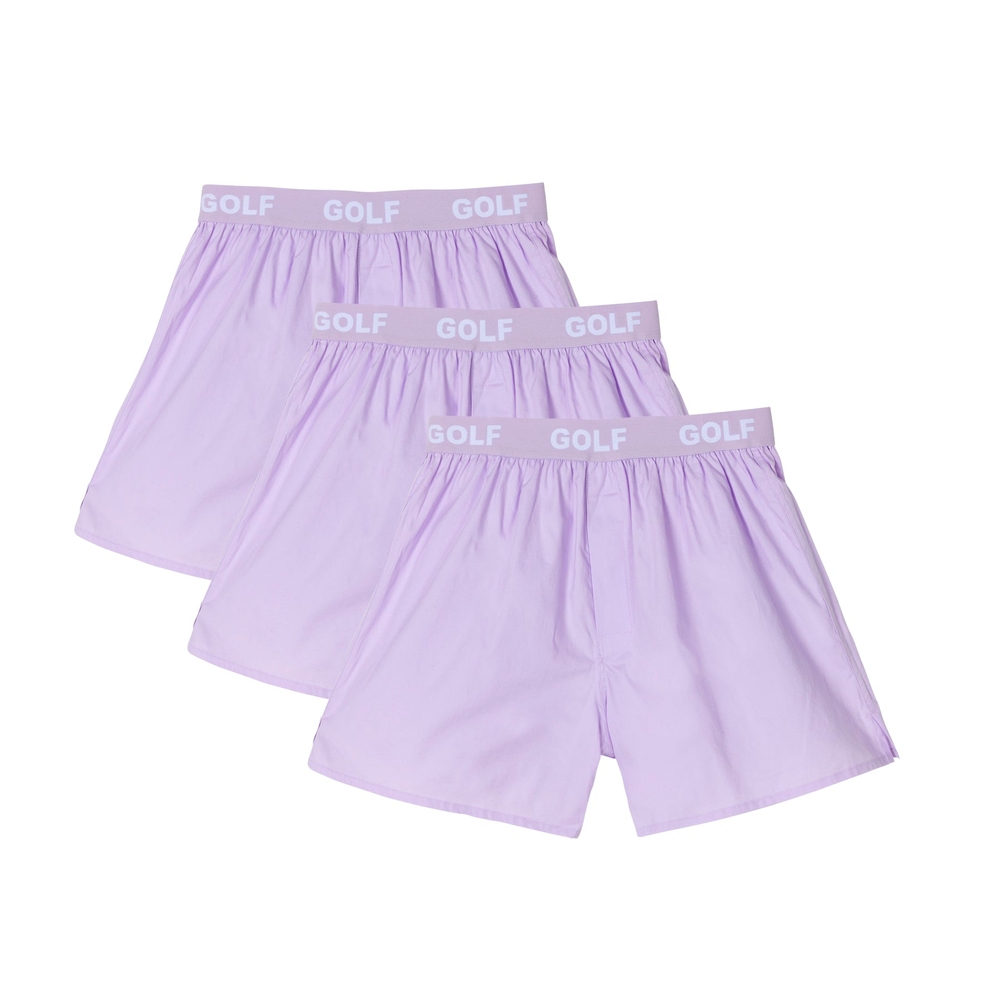 LOGO BOXERS 3PK Lavender