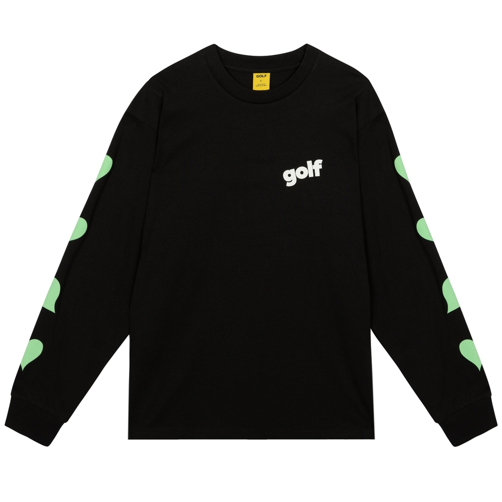 CRUSH LONG SLEEVE TEE Black