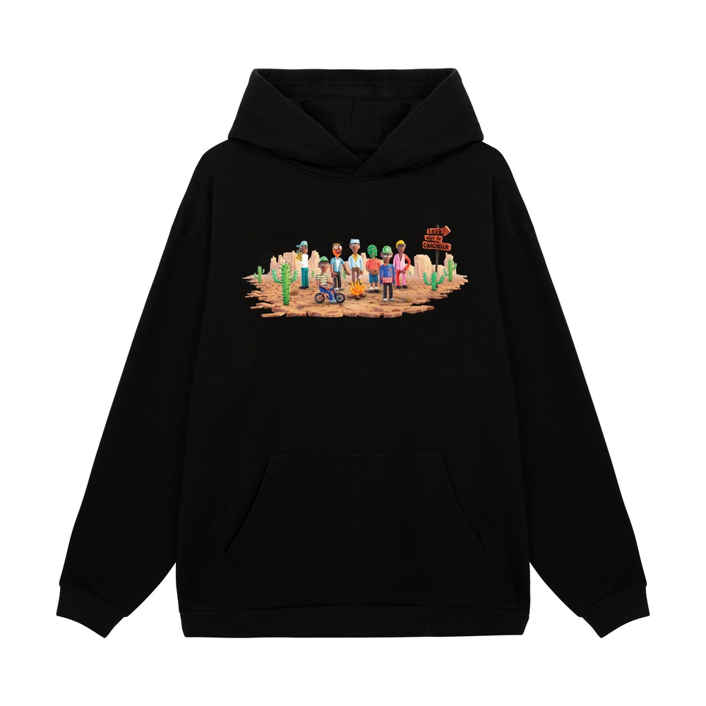 CLAYMATION HOODIE Black