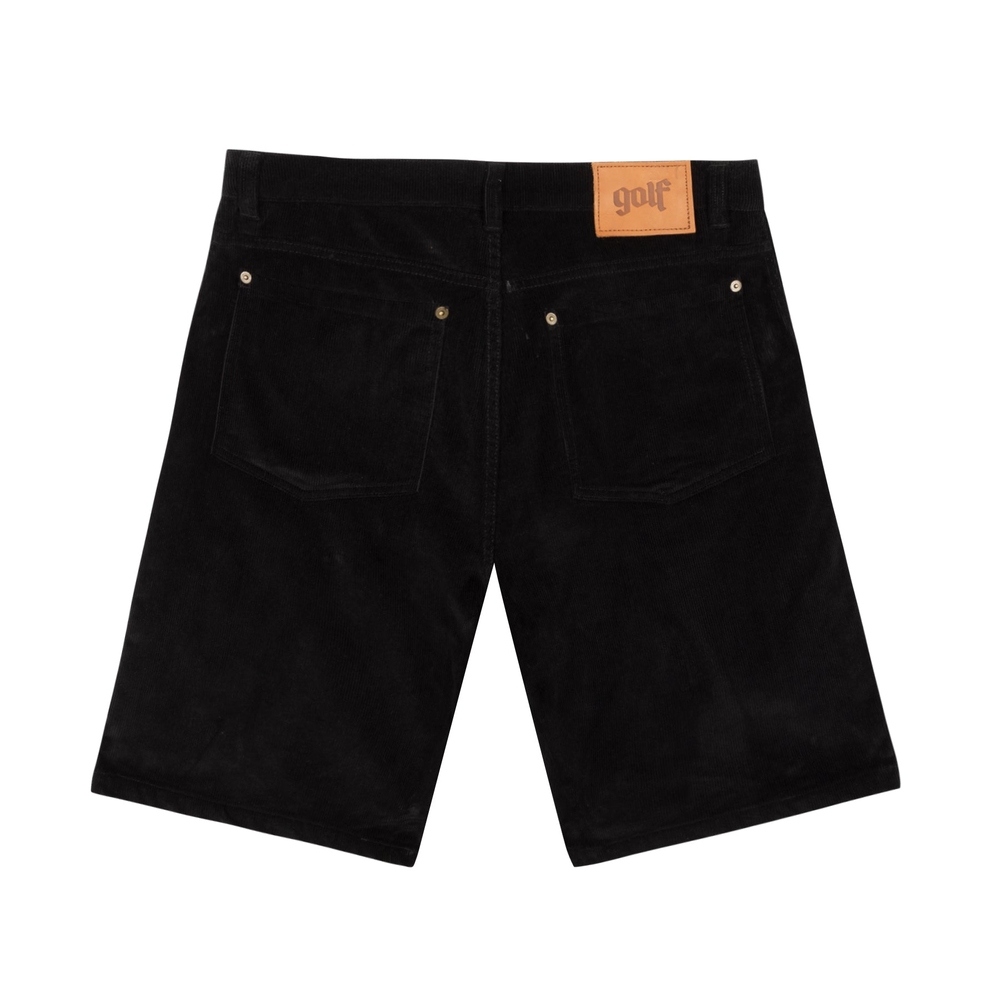 OLDE CORDUROY WORK SHORT Black