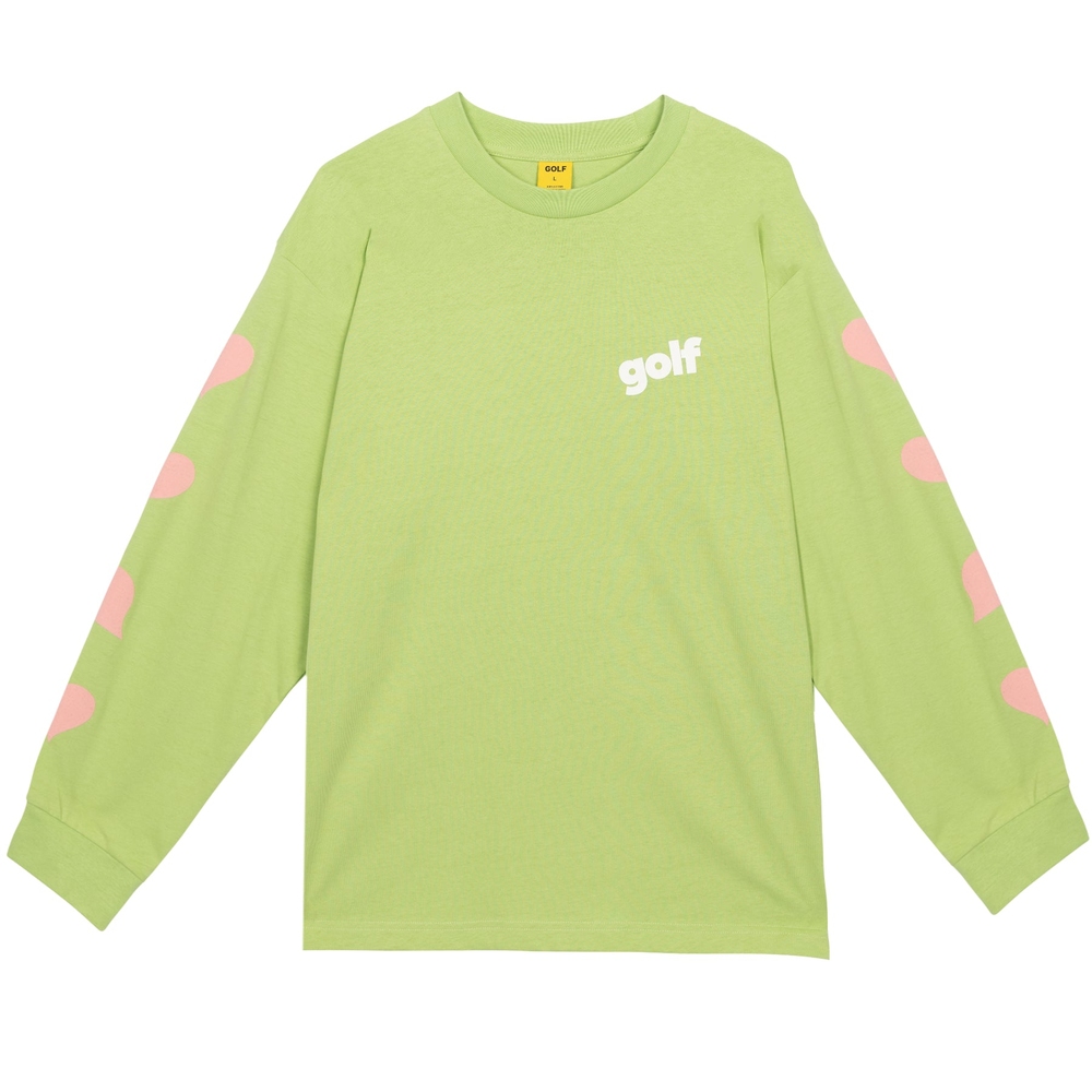 CRUSH LONG SLEEVE TEE Light Green