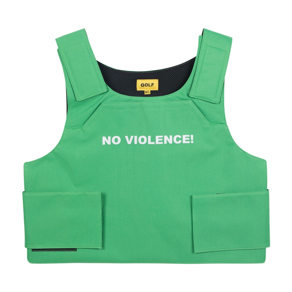 NO VIOLENCE VEST Green