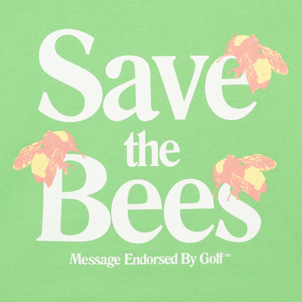 SS24 SAVE THE BEES TEE Light Green