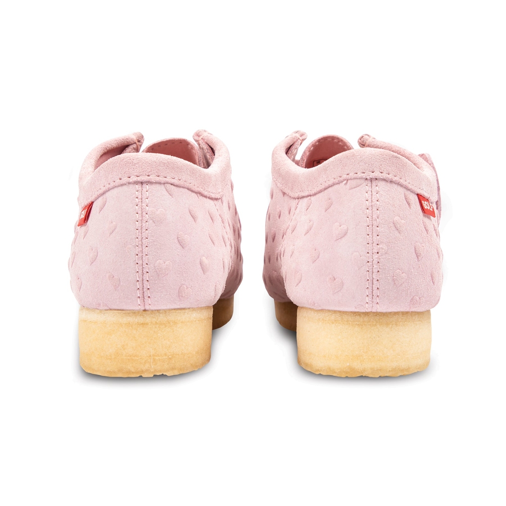 CLARKS WALLABEES Light Pink