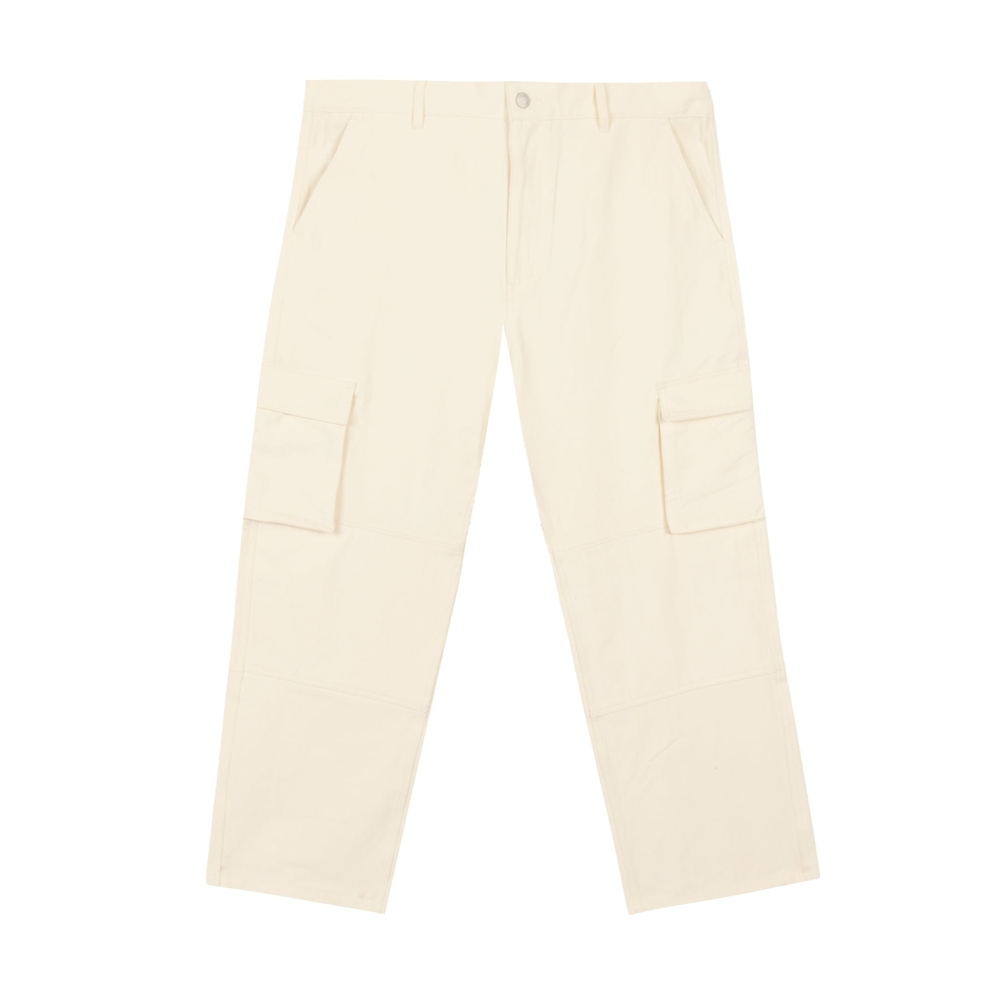 TWILL CARGO PANT Cream