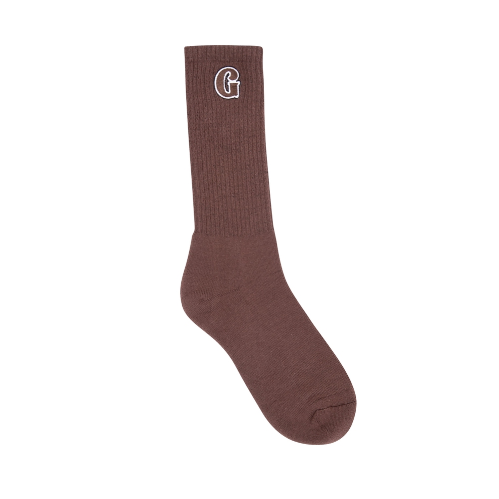 MONARCH SOCKS 2PK Red/Brown