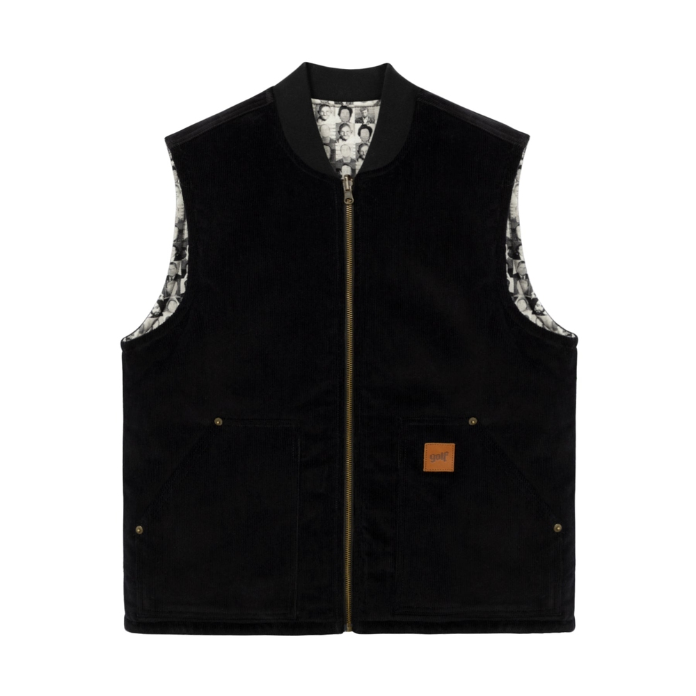 TRIBUTE REVERSIBLE VEST Black Multi