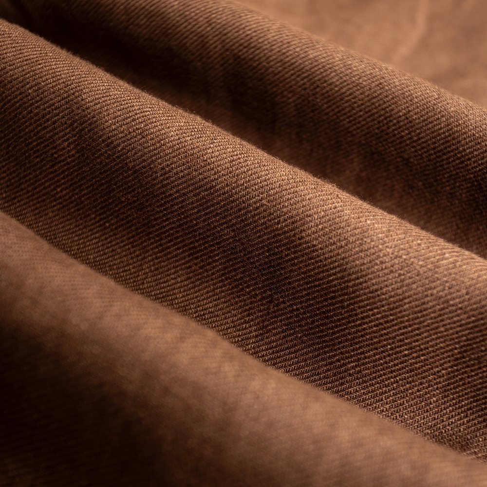 GRAND LOGO LINEN TROUSER Brown