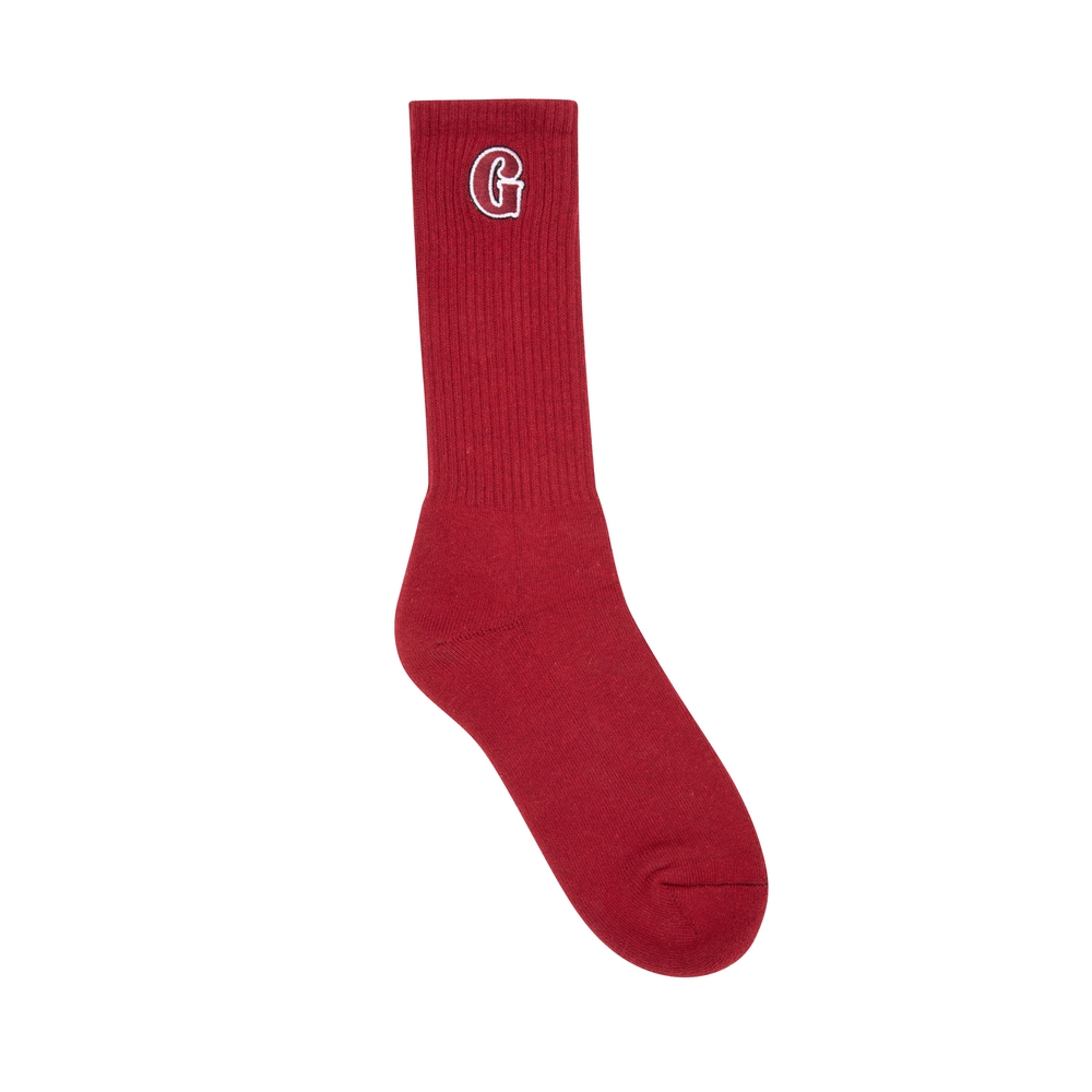 MONARCH SOCKS 2PK Red/Brown