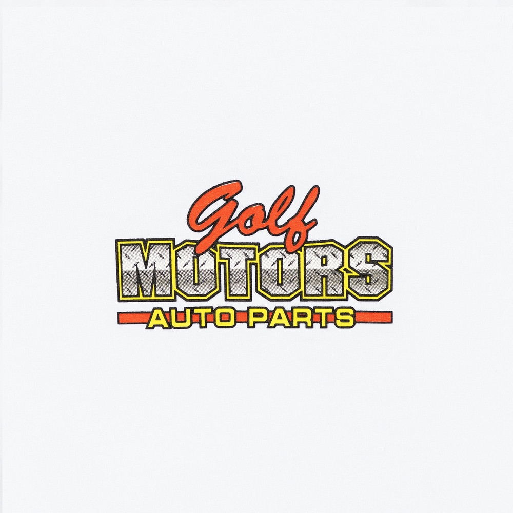 AUTO PARTS TEE White