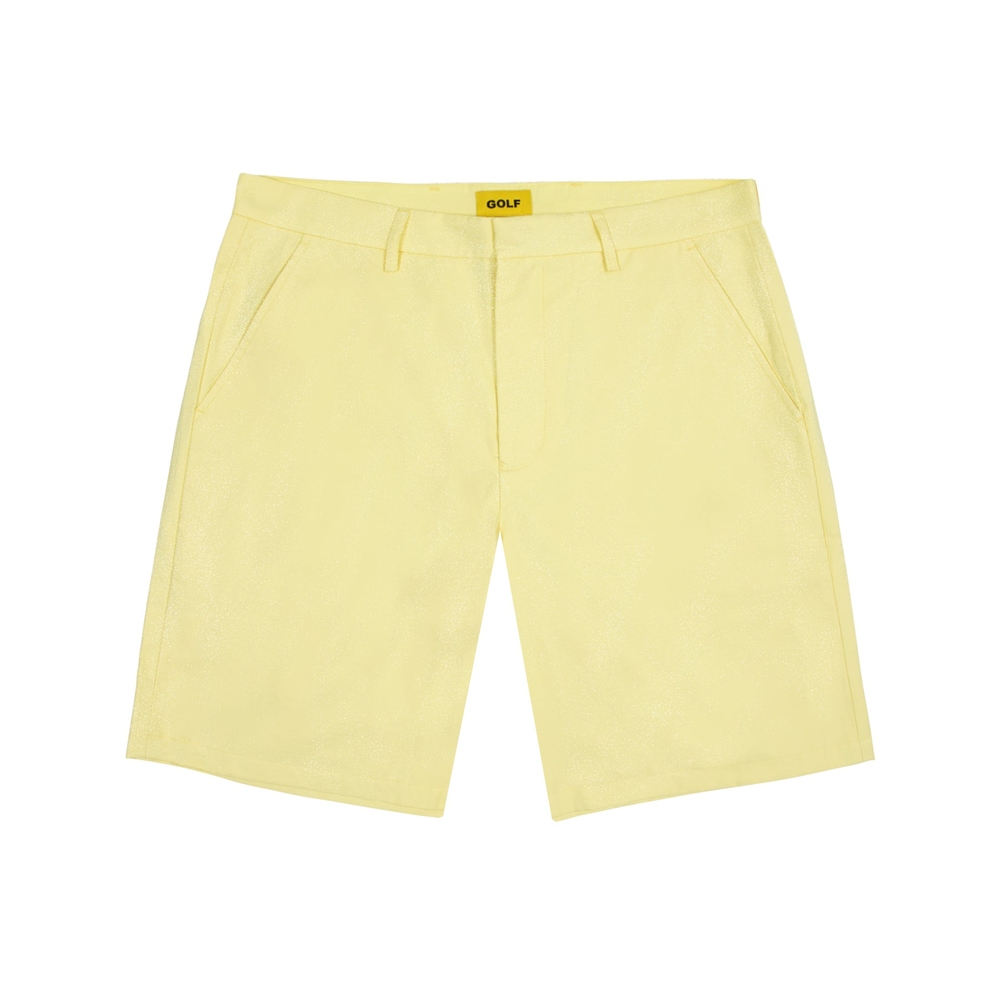 SHIMMER TWILL SHORT Light Yellow