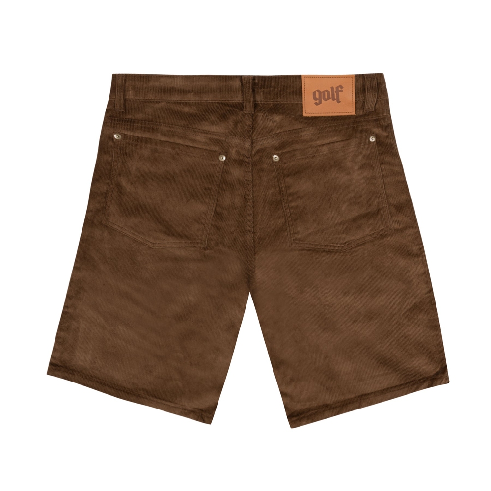 OLDE CORDUROY WORK SHORT Brown