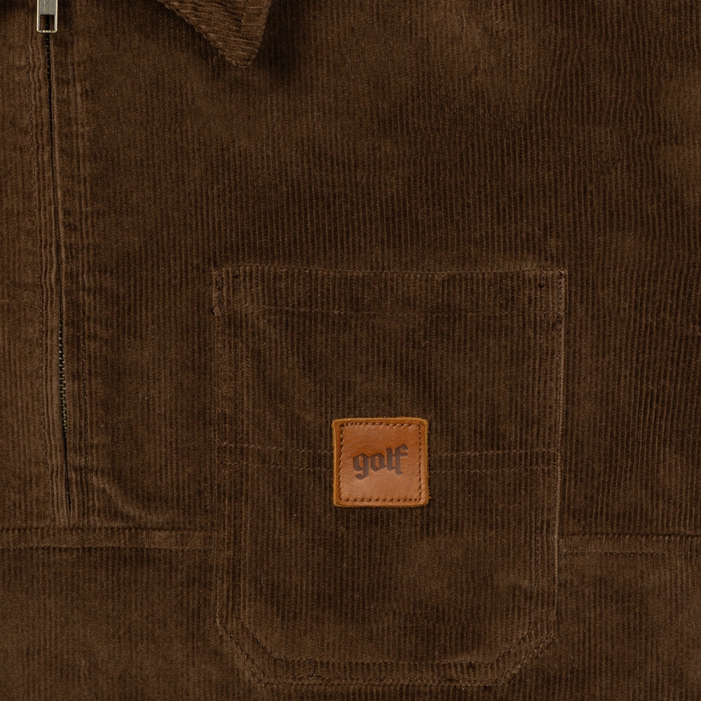 OLDE CORDUROY WORK SHIRT Brown