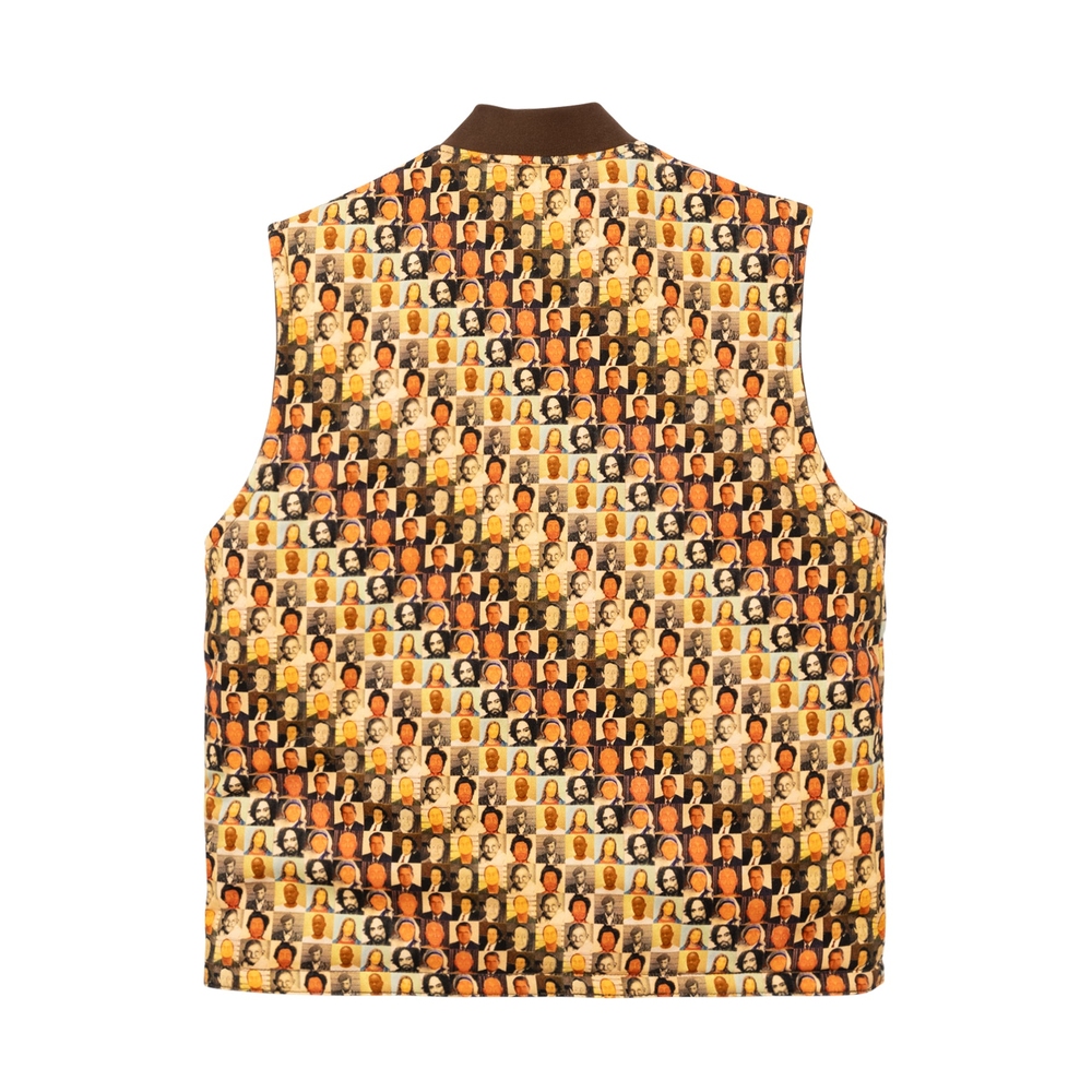 TRIBUTE REVERSIBLE VEST Brown Multi