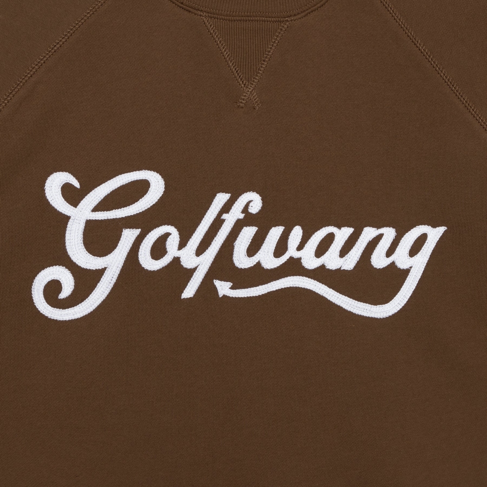 DIABLO RAGLAN CREWNECK Brown