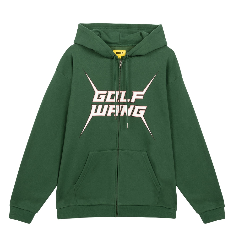 MADDOX ZIP UP HOODIE Green